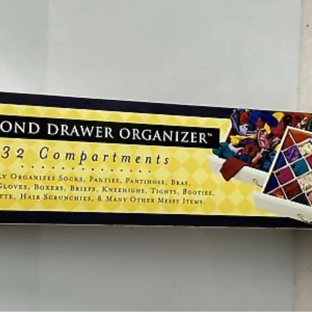 Diamond Drawer Organizer 32 Compartments Bras Panties Sock